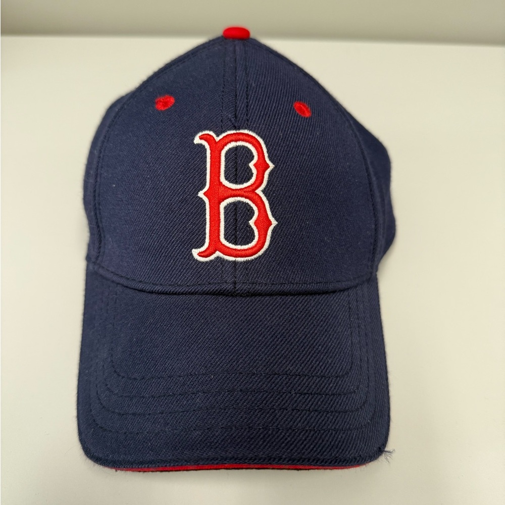 American Needle Boston Red Sox Navy Cap with Red Accents